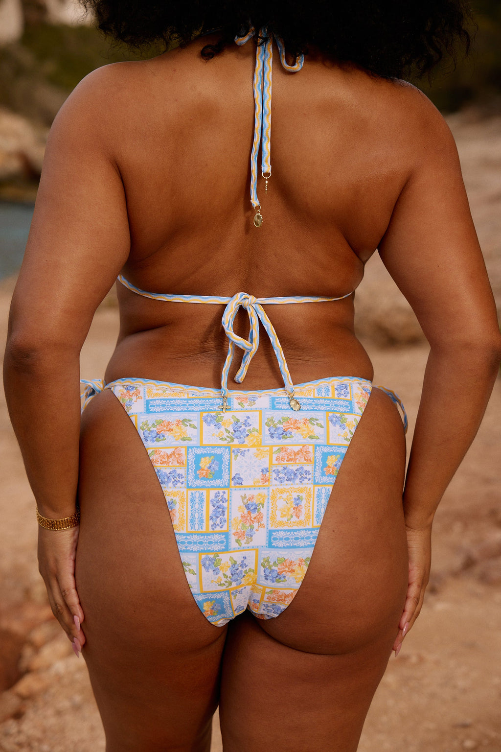 De Fashion Club l Lagos Bikini Bottom in Hermosa