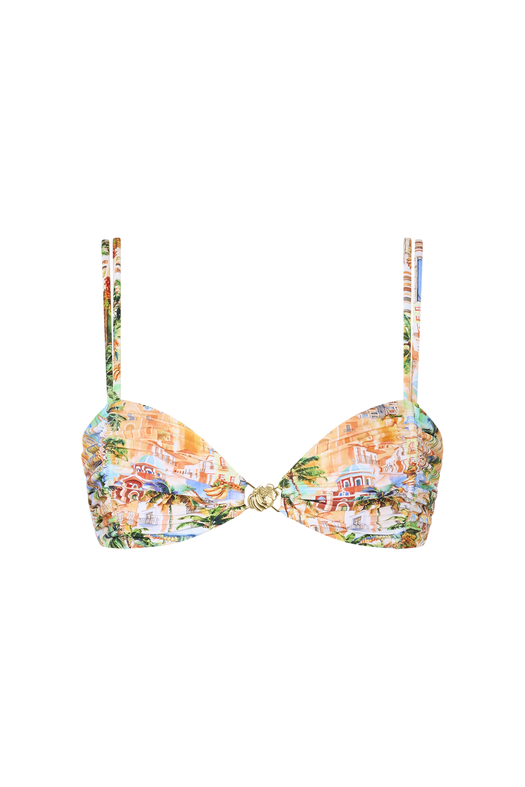Ischia Bikini Top in Cartagena