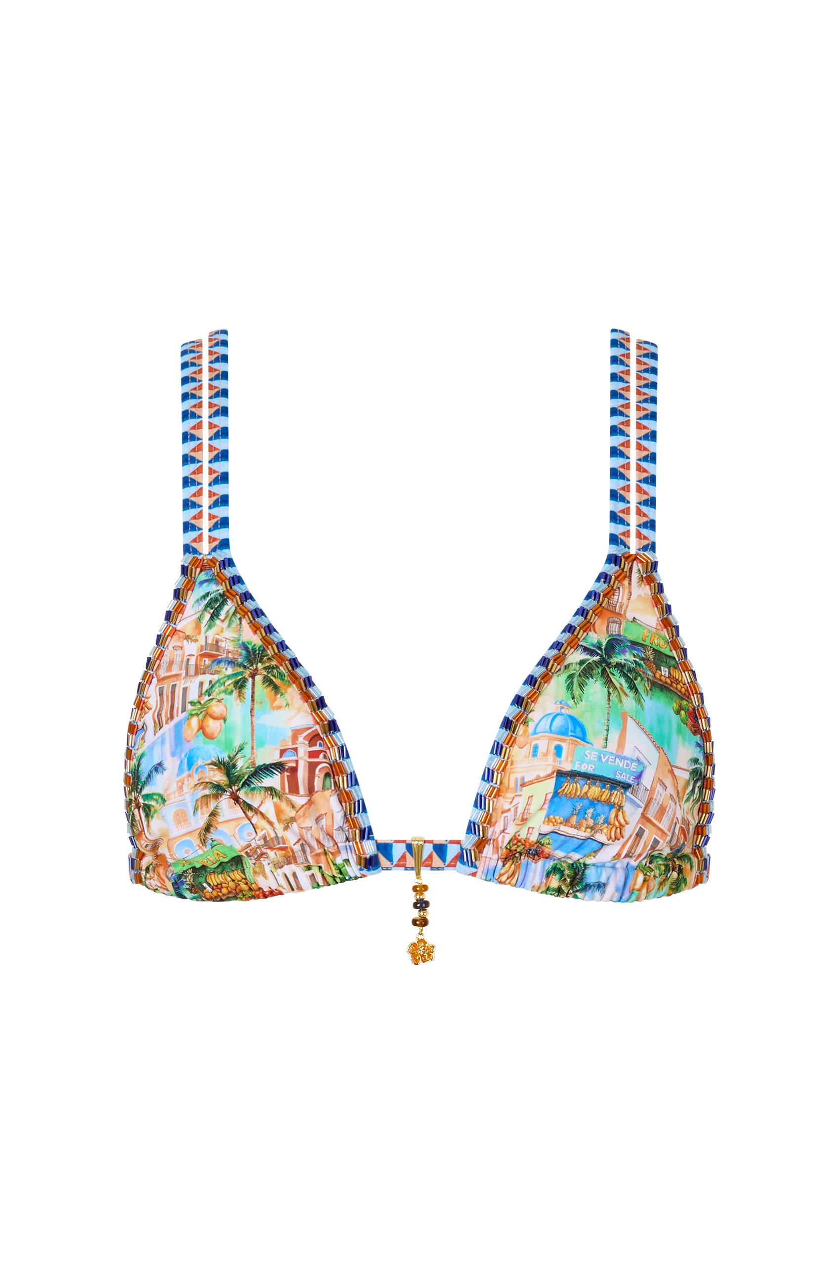 Prague Bikini Top in Cartagena