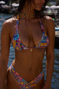 De Fashion Club l Palermo Bikini Top in Taormina