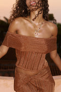 Isleno Knit Top in Sombra