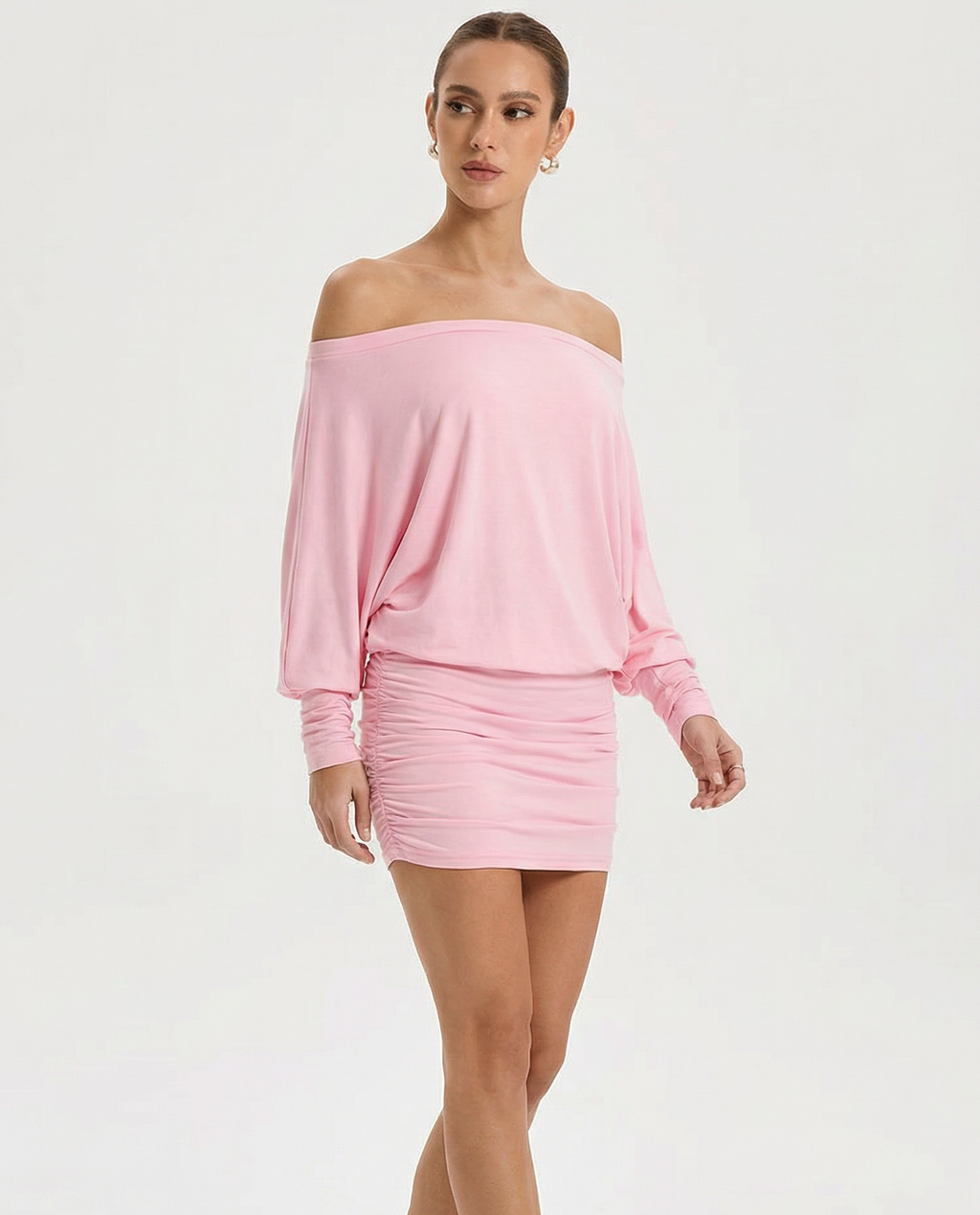 De Fashion Club | SOLA Ruched Mini Dress