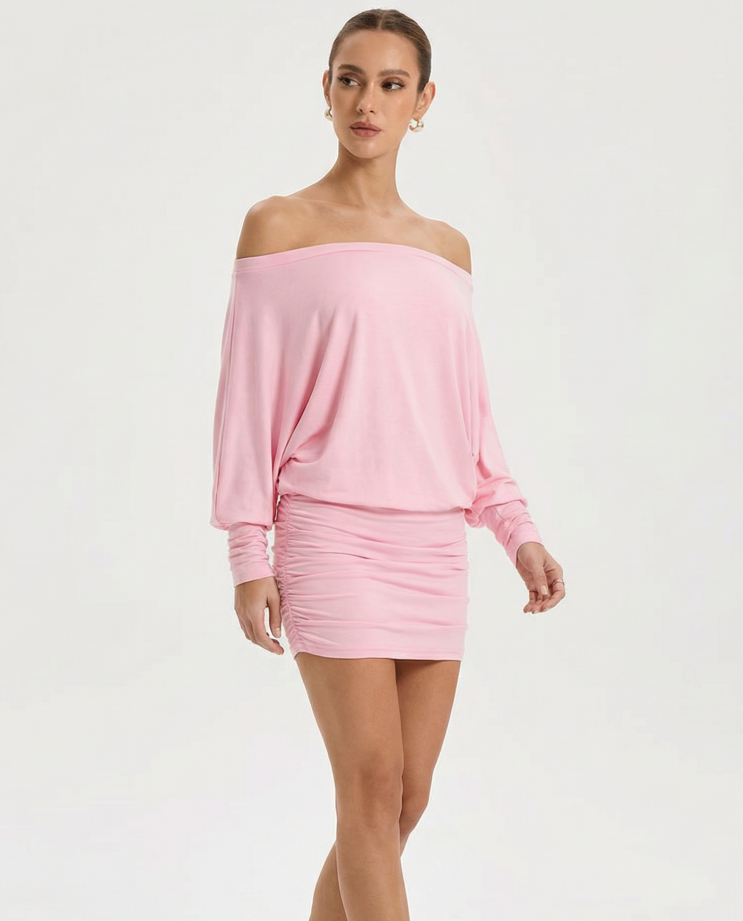 De Fashion Club | SOLA Ruched Mini Dress