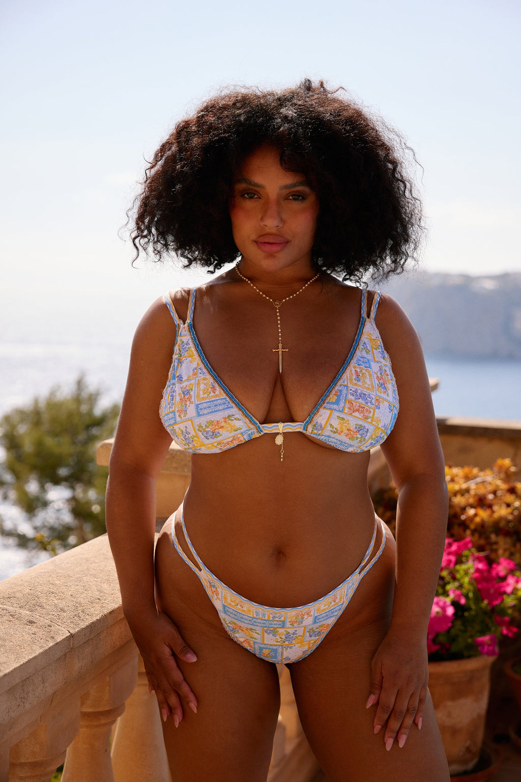 De Fashion Club l Prague Bikini Bottom in Hermosa