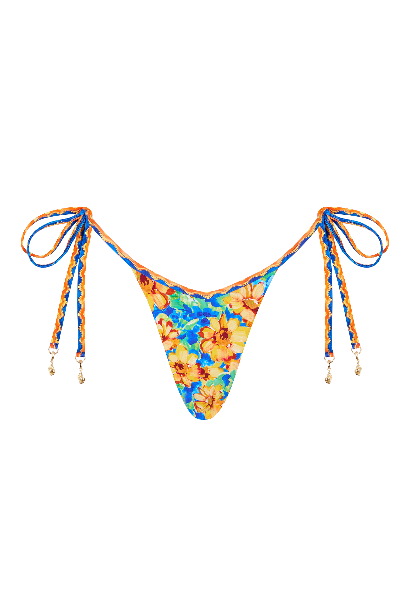 De Fashion Club l Malaga Bikini Bottom in Chrysanthe