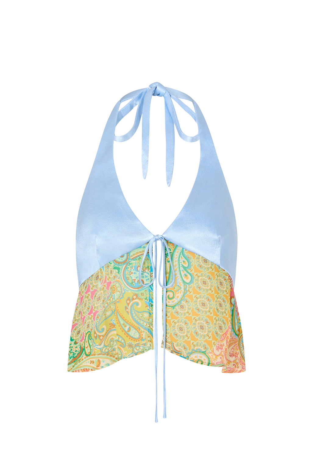 Syros Halter Top in Zephyrus