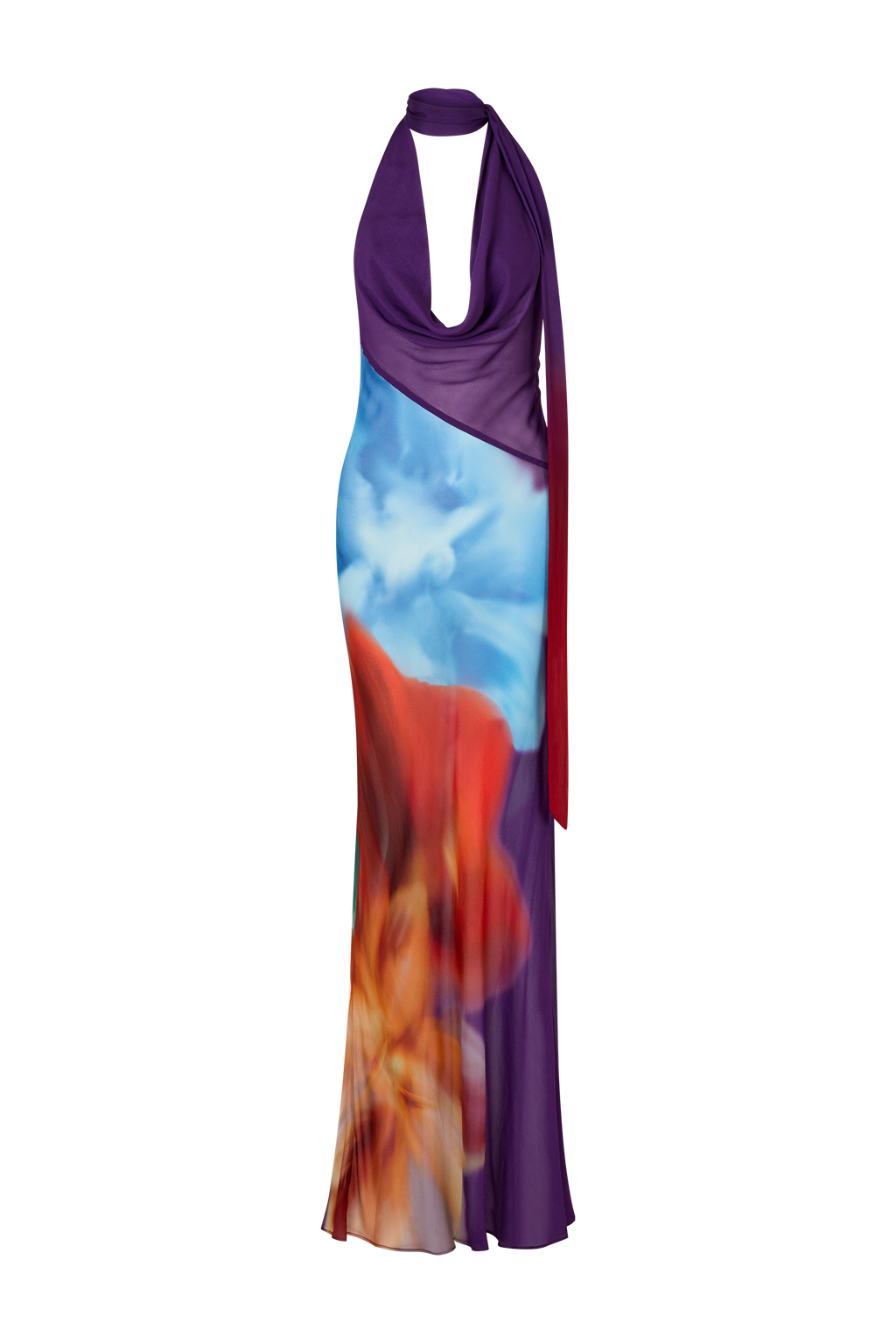 Elysian Maxi Dress in Aurora
