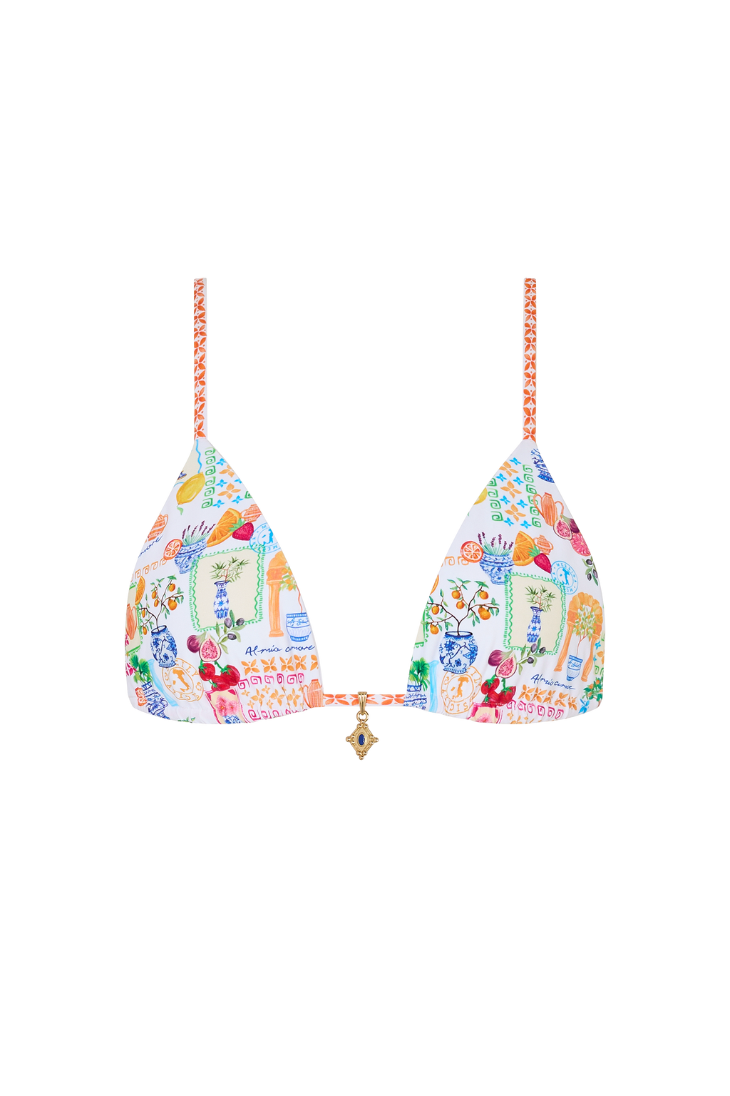Mykonos Bikini Top in Isola