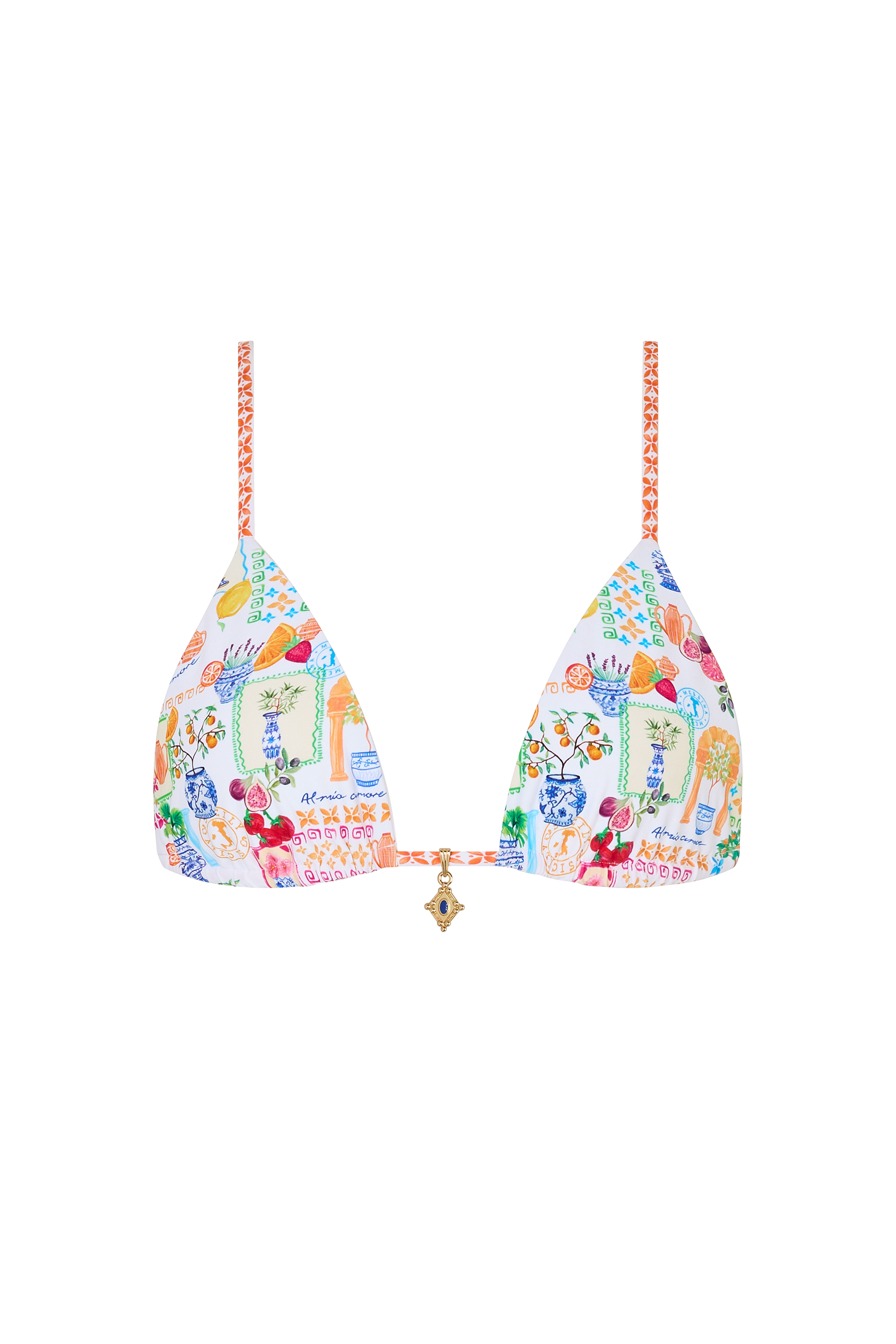 Mykonos Bikini Top in Isola