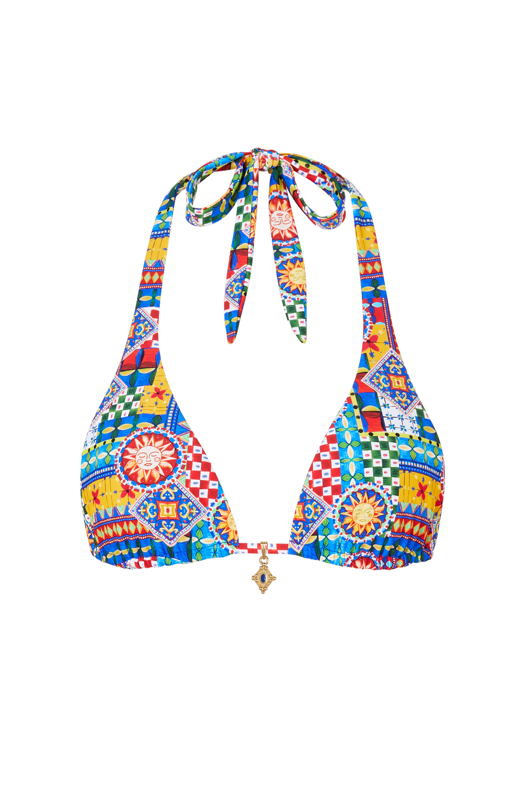 De Fashion Club l Palermo Bikini Top in Taormina