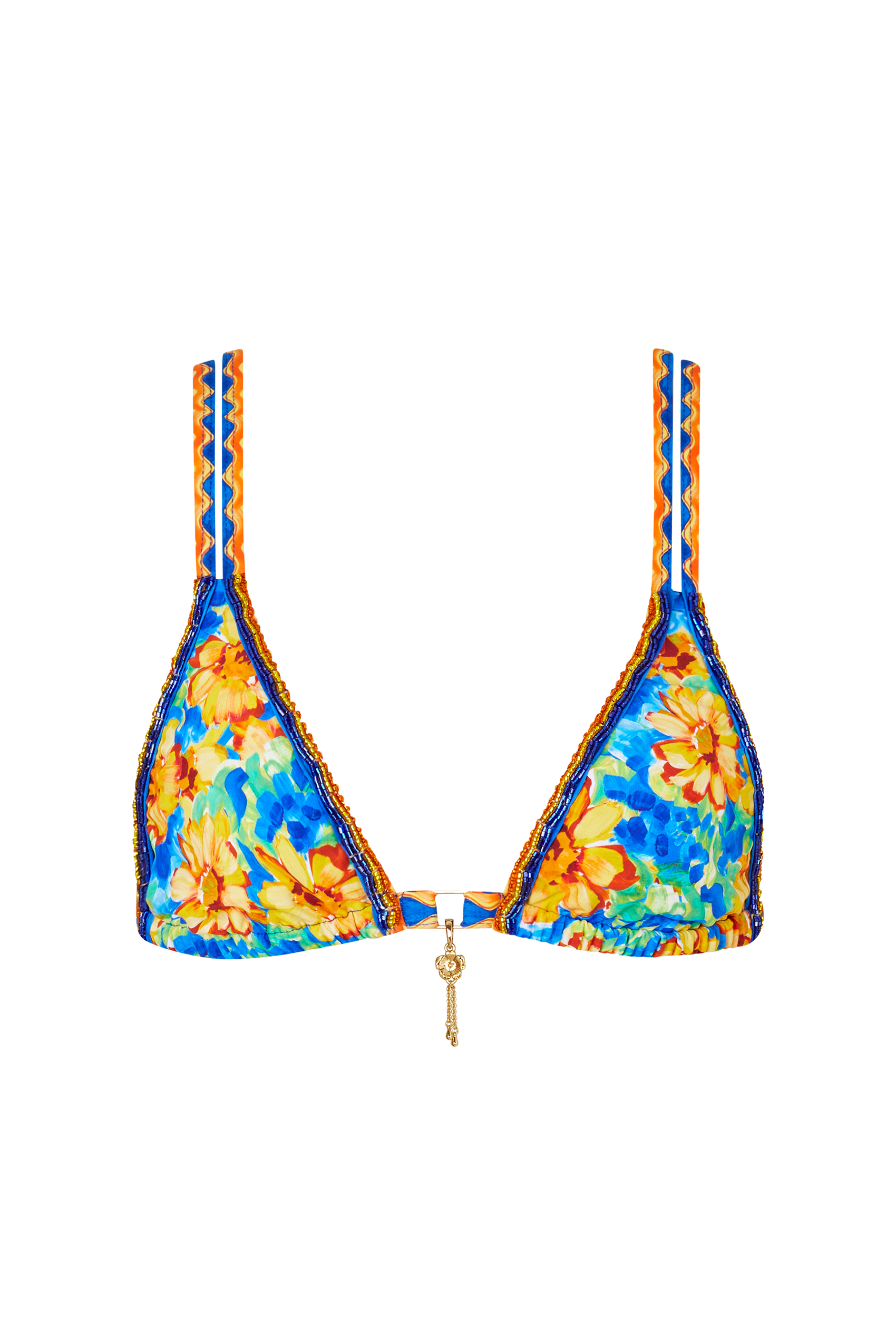De Fashion Club l Prague Bikini Top in Chrysanthe