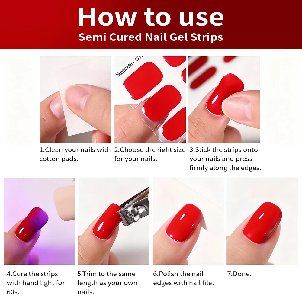 Premium Gel Nagelset – Salonqualität in Minuten 💅✨