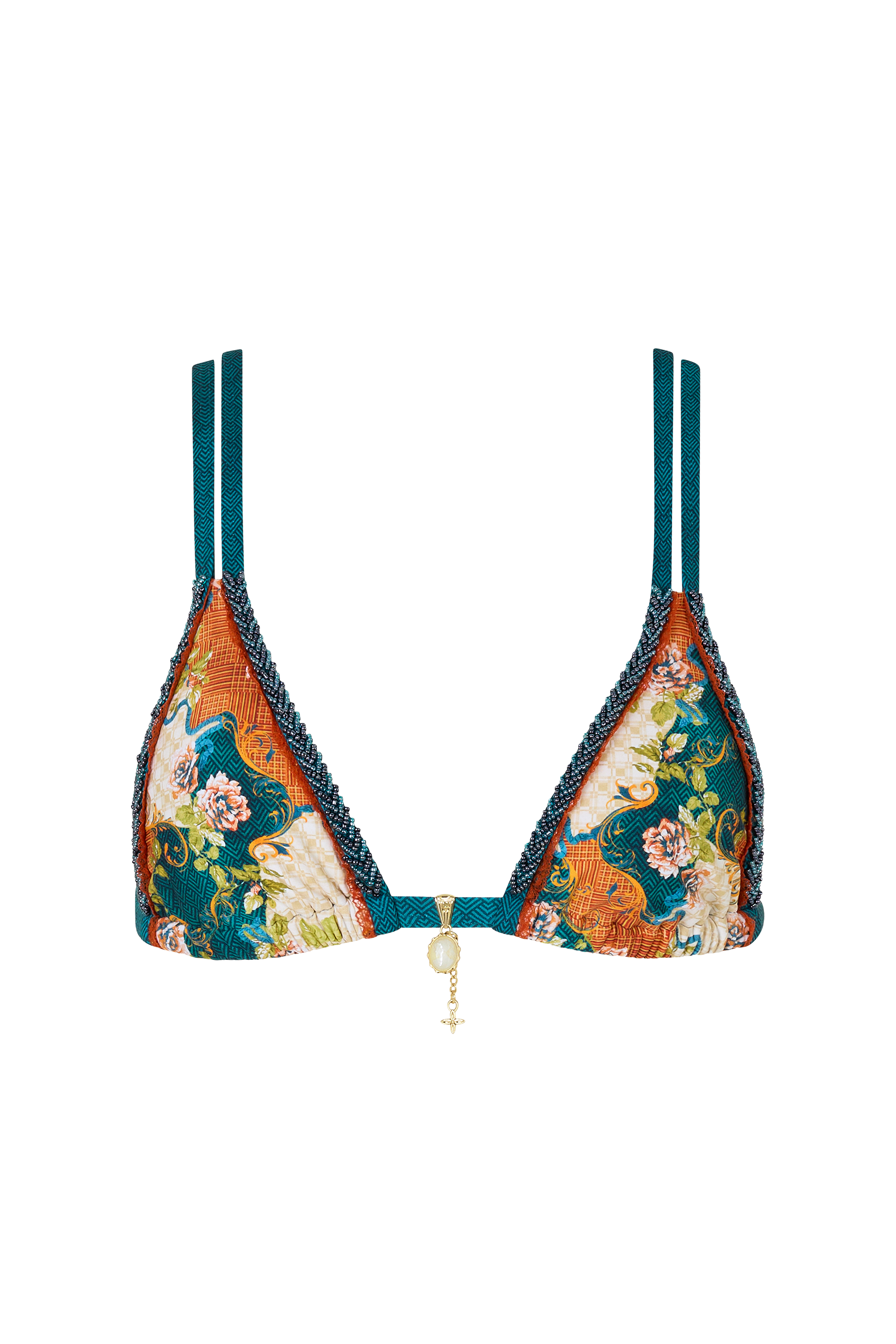 Prague Bikini Top in Antigua