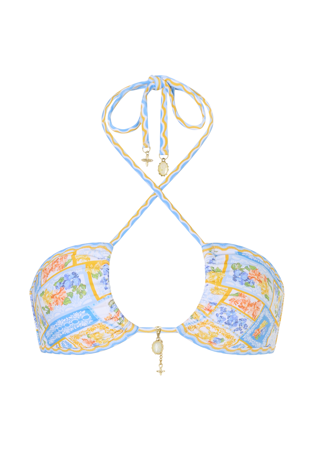 De Fashion Club l Mallorca Bikini Top in Hermosa