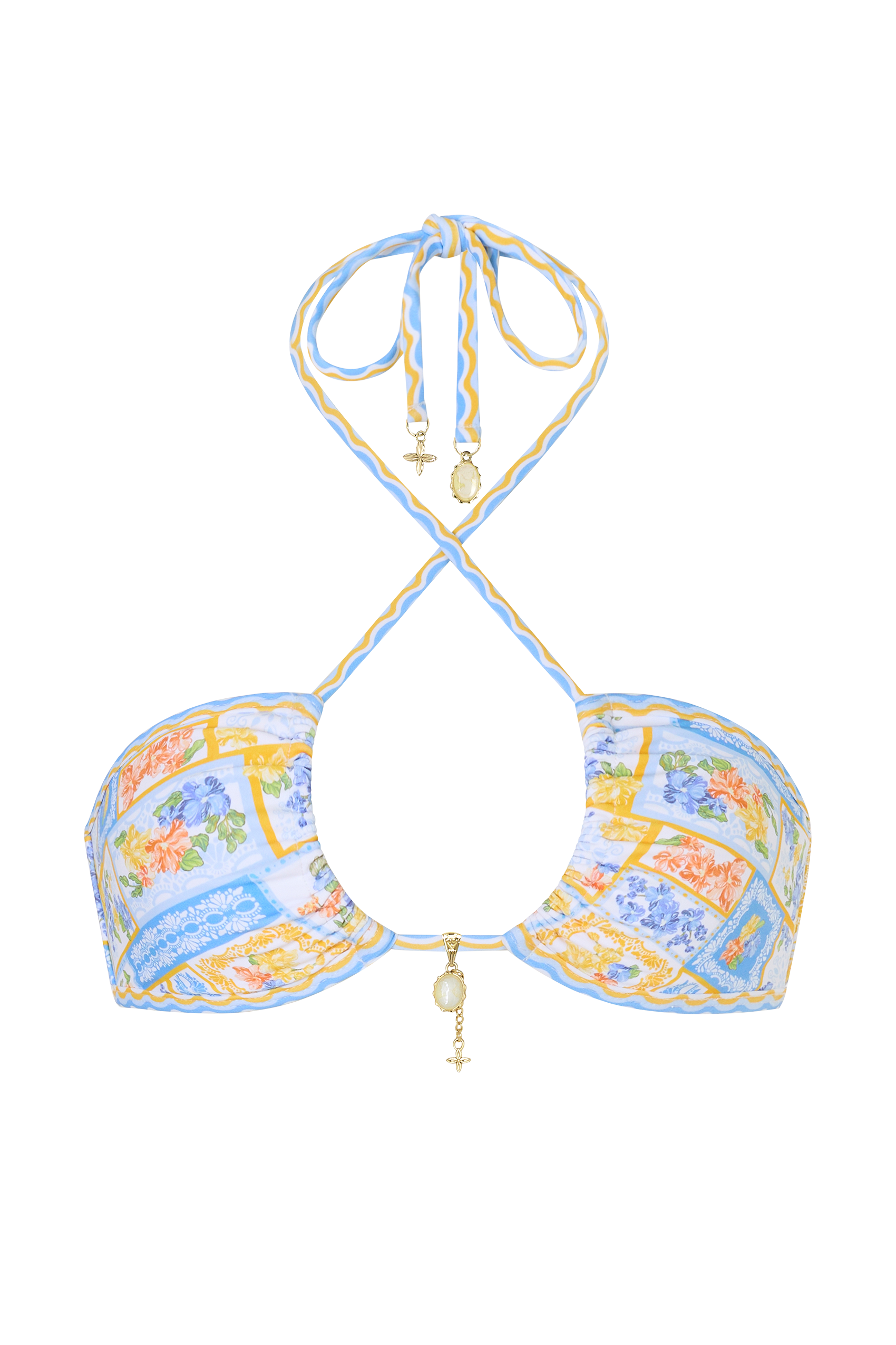 De Fashion Club l Mallorca Bikini Top in Hermosa