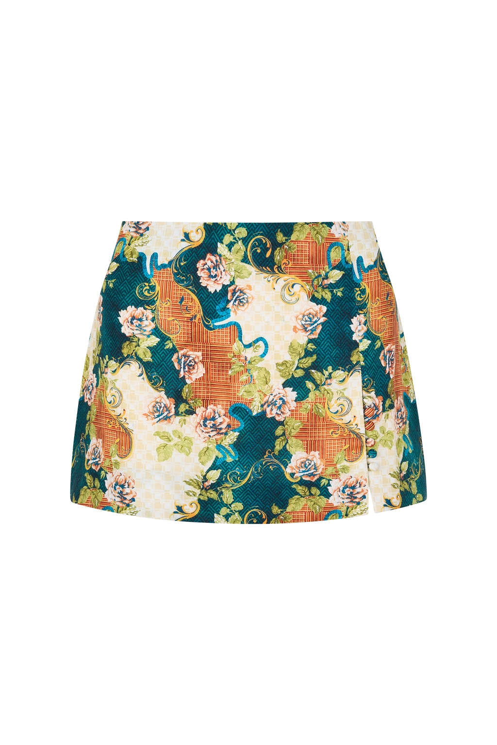 De Fashion Club l Aurelia Mini Skirt in Antigua