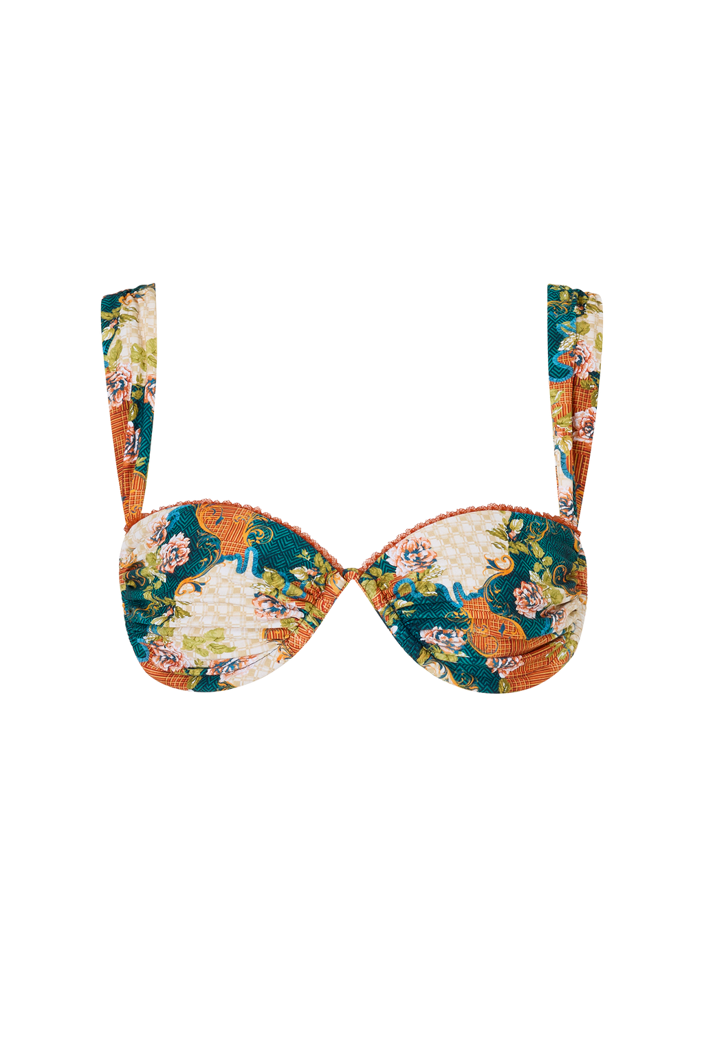 Ventura Bikini Top in Antigua