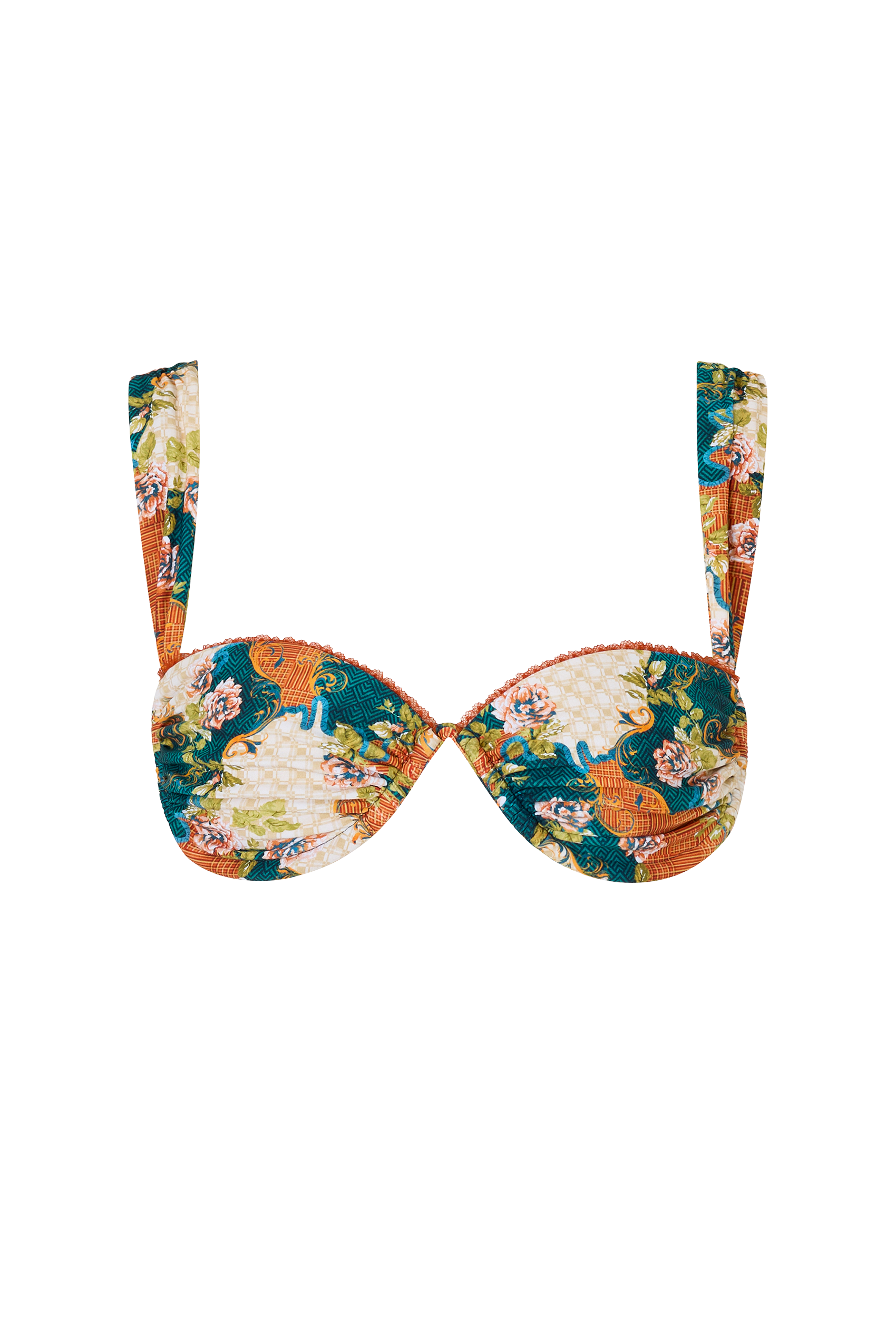 Ventura Bikini Top in Antigua