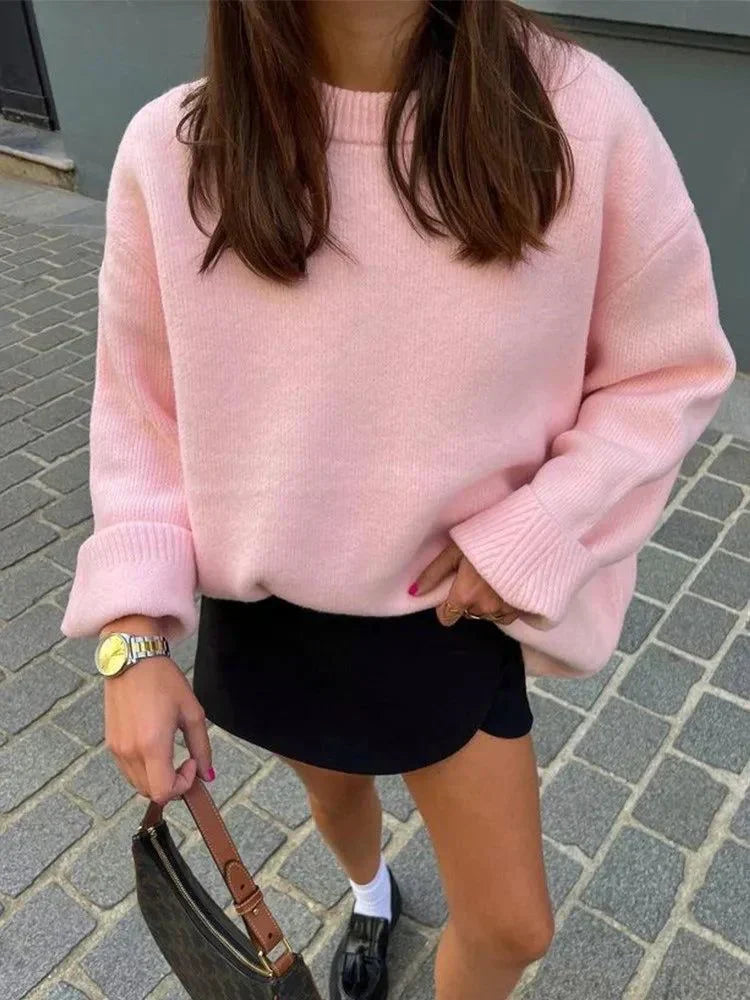 De Fashion Club | Pink Cozy Sweater