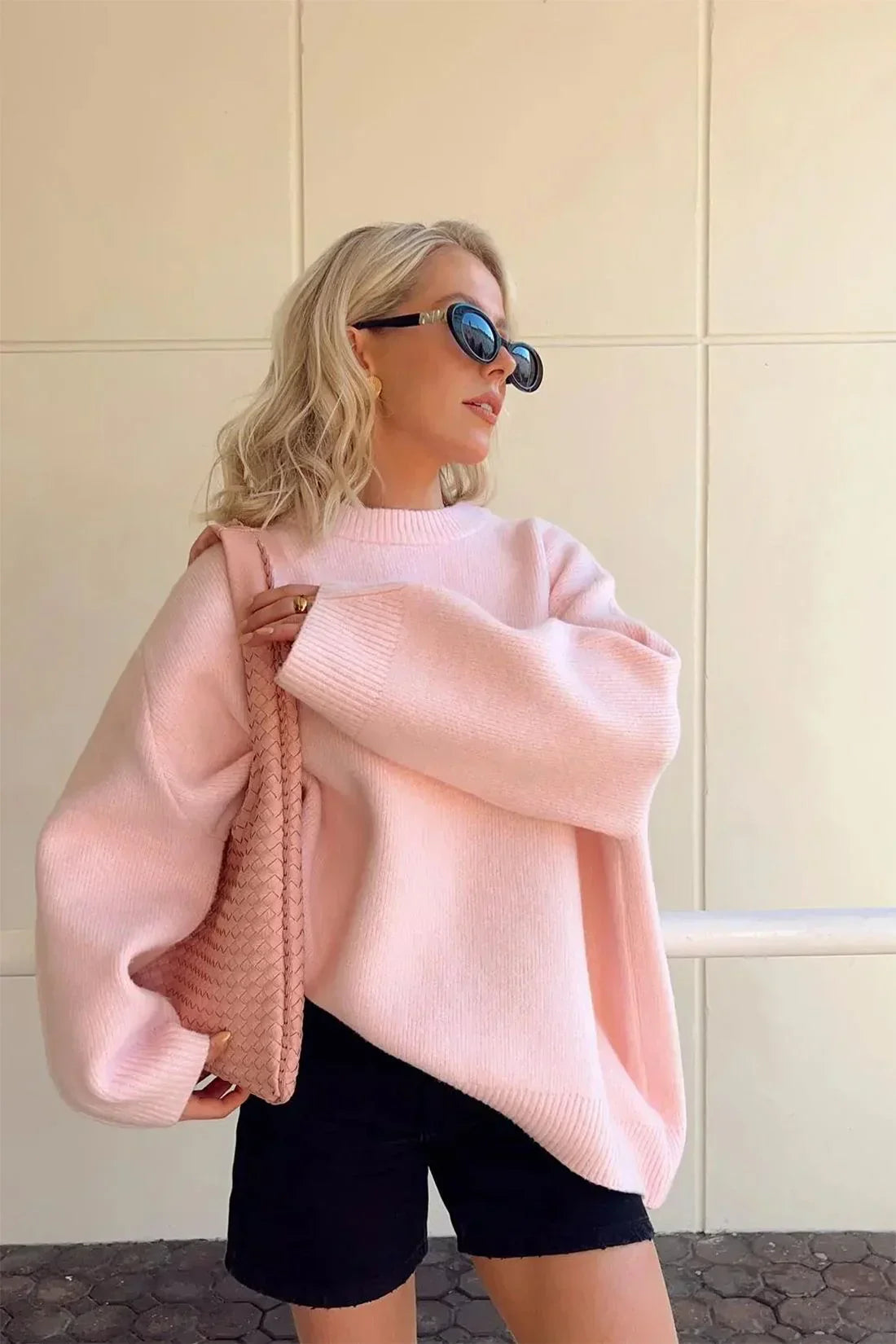 De Fashion Club | Pink Cozy Sweater