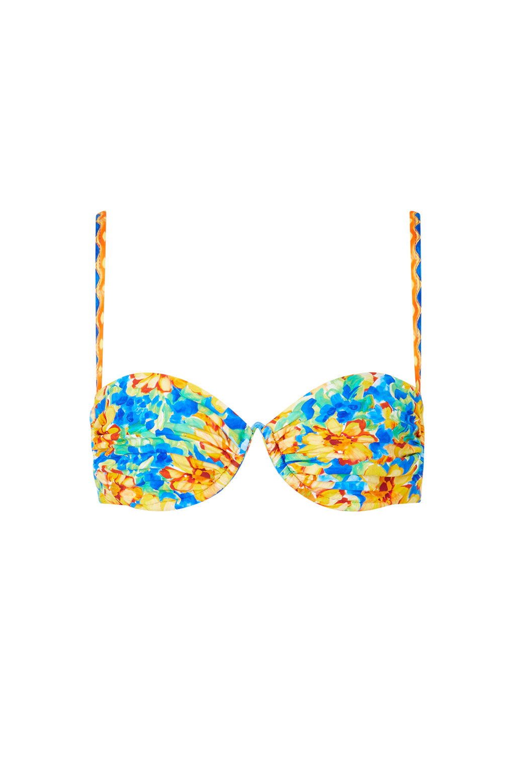 De Fashion Club l Riviera Bikini Top in Chrysanthe