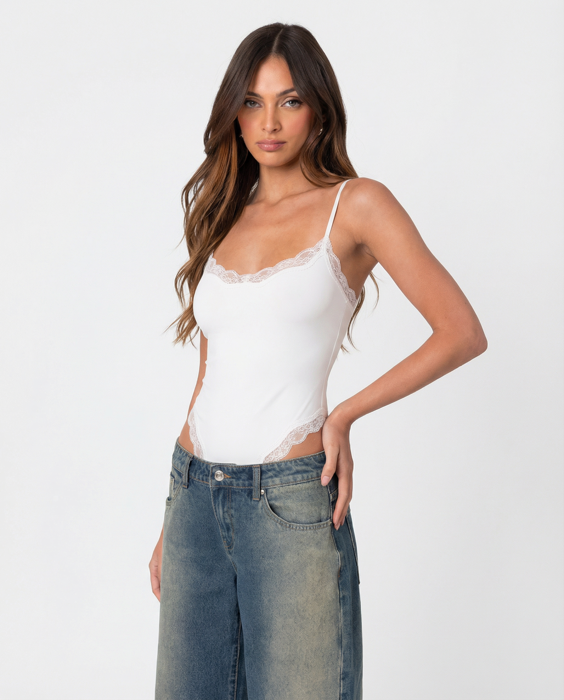 De Fashion Club - Baby Doll Lace Bodysuit