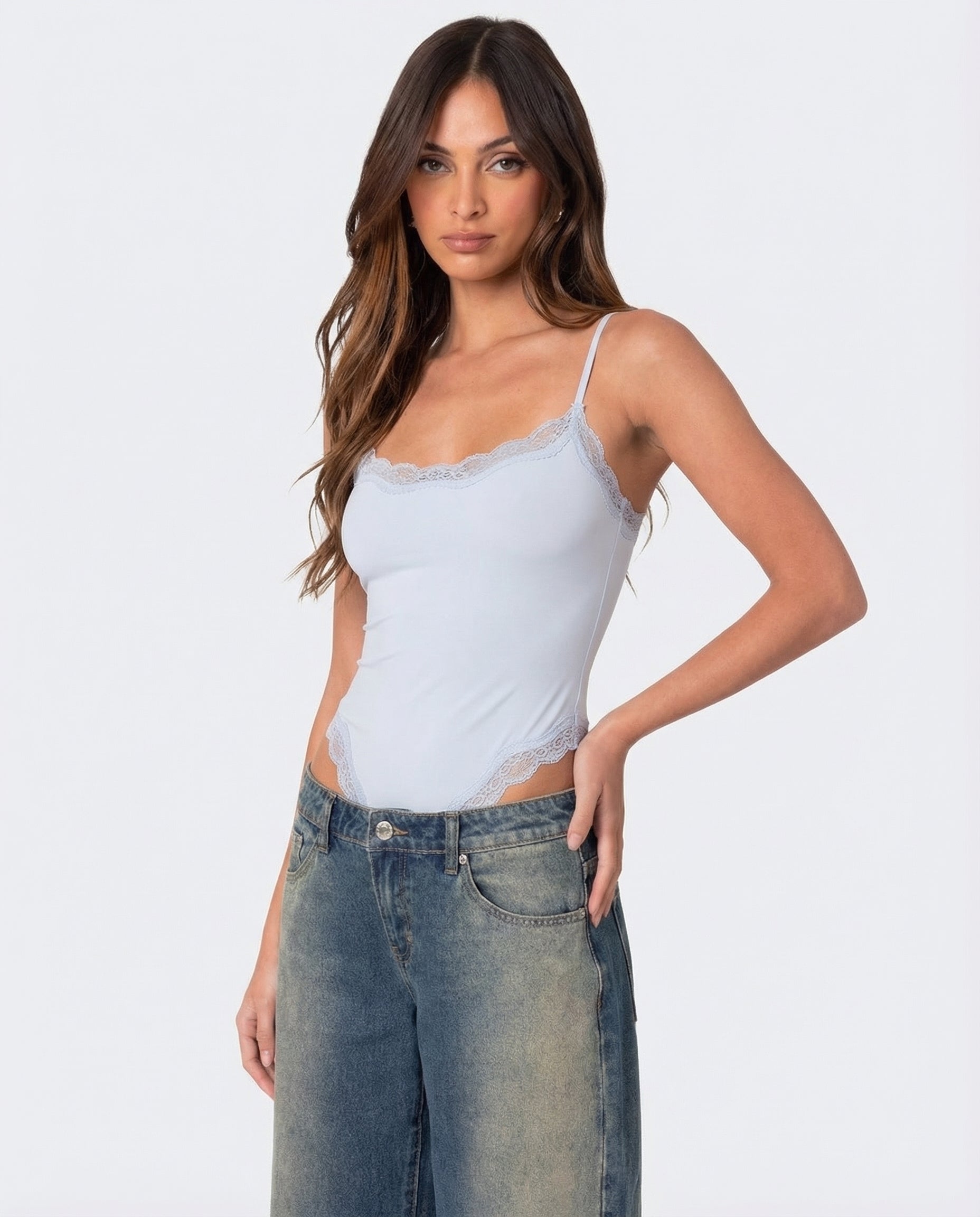 De Fashion Club - Baby Doll Lace Bodysuit