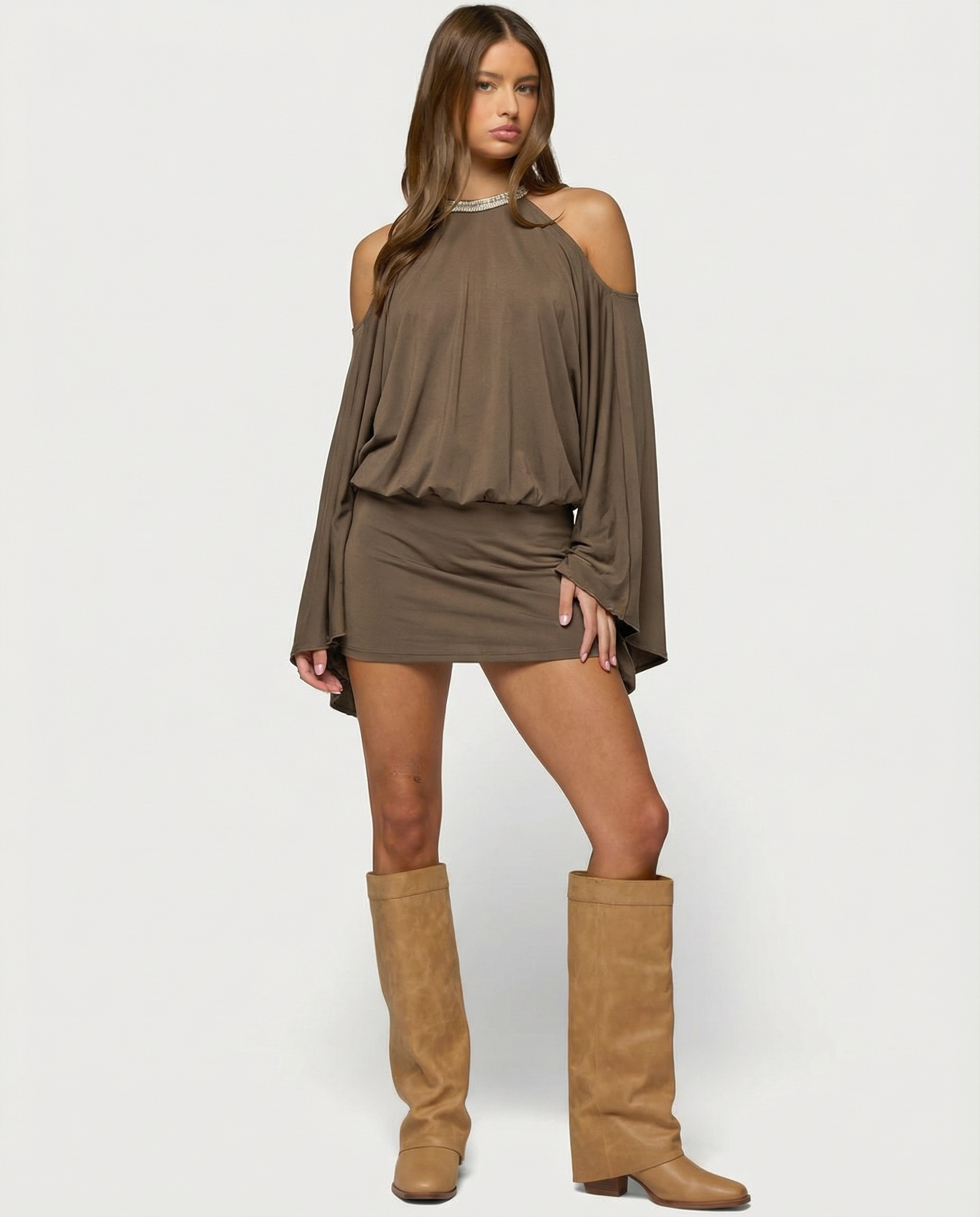 De Fashion Club - Golden Mirage Dress