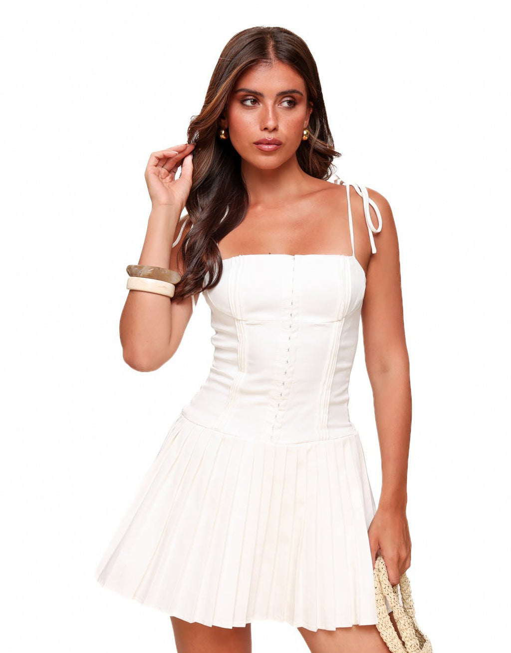 De Fashion Club | Soft Muse Pleated Mini
