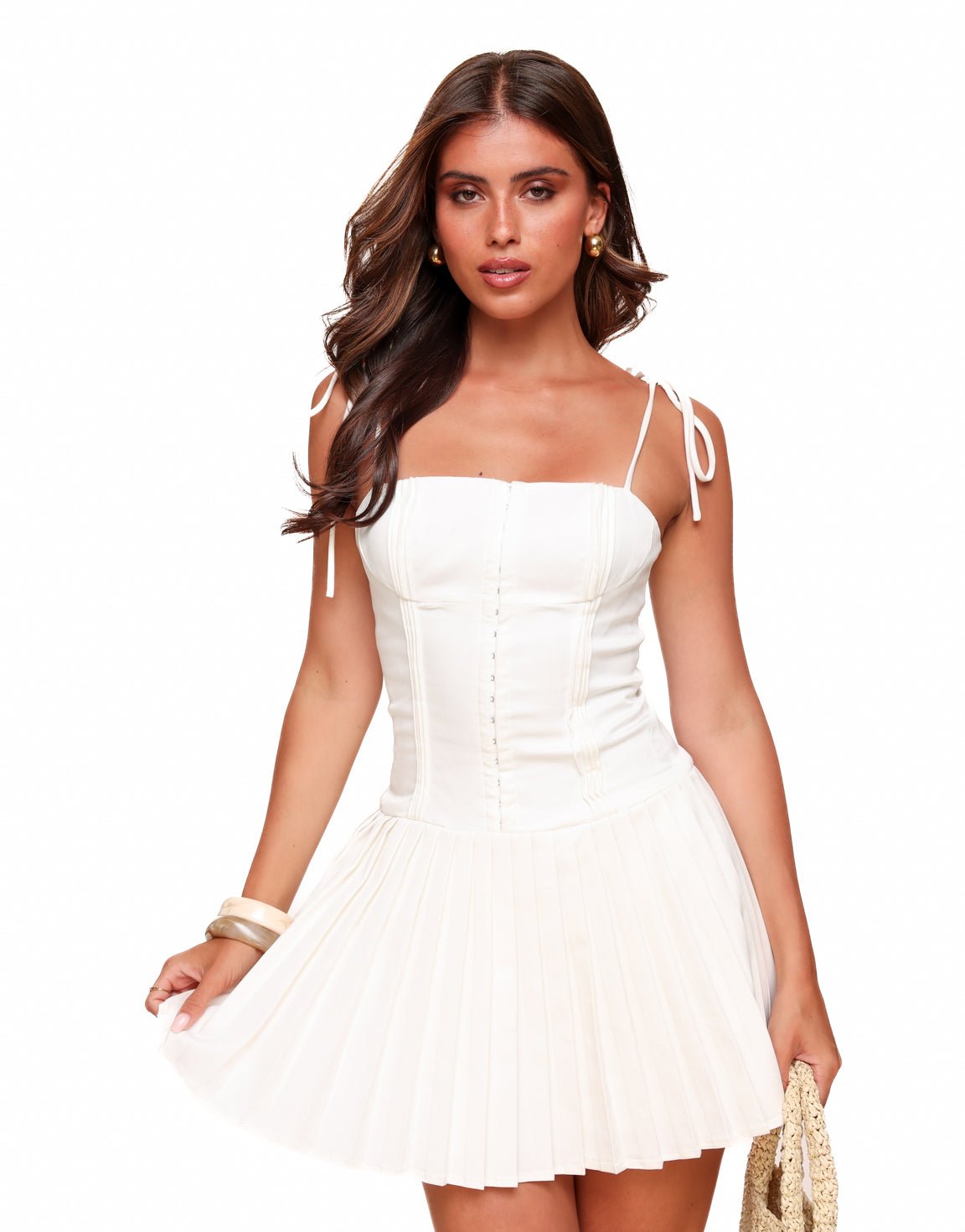 De Fashion Club | Soft Muse Pleated Mini